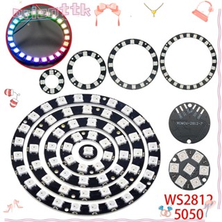 Orienttk WS2812 5050 แหวนไฟไดรเวอร์ LED ทรงกลม เต็มสี