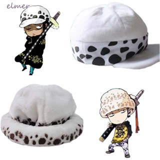 Elmer หมวกแก๊ป ลายการ์ตูนอนิเมะ Trafalgar D สไตล์ญี่ปุ่น วินเทจ เหมาะกับหน้าหนาว สําหรับผู้ชาย