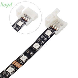 Lloyd แถบเชื่อมต่อสายไฟ LED 2 4 5 Pin สําหรับสายไฟต่อขยาย SMD 5050 RGB