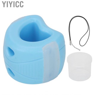 Yiyicc Jaw Exerciser  Portable Masseter Trainer Improve Chin Line 55lb Sculpting Silicone for Fitness Women