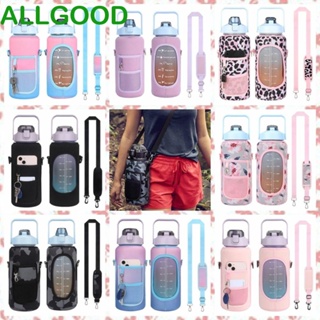 Allgoods กระเป๋าใส่ขวดน้ํา ผ้านีโอพรีน ความจุขนาดใหญ่ พร้อมสายคล้องไหล่ ปรับได้