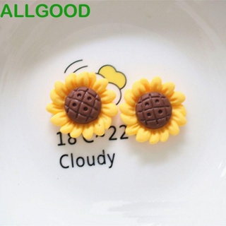 Allgoods กิ๊บติดผมเรซิ่น รูปดอกทานตะวัน ดอกเบญจมาศ งานฝีมือ 20 ชิ้น