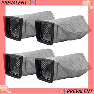 Preva ถุงผ้า HEPA สีเทา แบบเปลี่ยน ซักได้ สําหรับเครื่องดูดฝุ่นสุญญากาศ 4 แพ็ค 43662023 อุปกรณ์เสริมเครื่องดูดฝุ่น สําหรับ Hoover S1015 S1029 CH30000