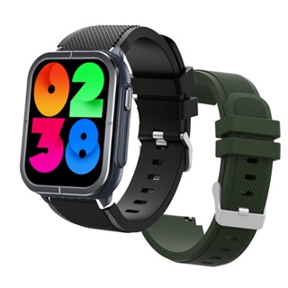 สายนาฬิกาข้อมือซิลิโคน สําหรับ Mibro C3 Smart watch