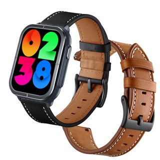 สายนาฬิกาข้อมือหนัง สําหรับ Mibro C3 Mibro C3 Smart Watch