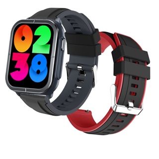 สายนาฬิกาข้อมือซิลิโคน แบบนิ่ม สําหรับ Mibro C3 Smart watch Band