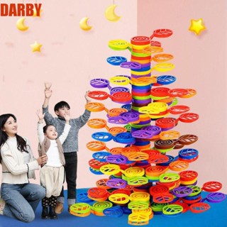 Darby บล็อกตัวต่อต้นไม้ สมดุล ของเล่นเสริมการเรียนรู้ สําหรับเด็กอนุบาล DIY