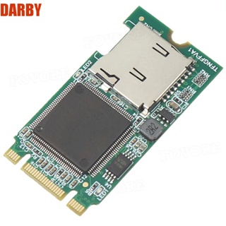 Darby อะแดปเตอร์การ์ดรีดเดอร์ SD เป็น M2 B Key Micro SD M.2 NGFF SSD รองรับ 128GB SDHC SDXC TF