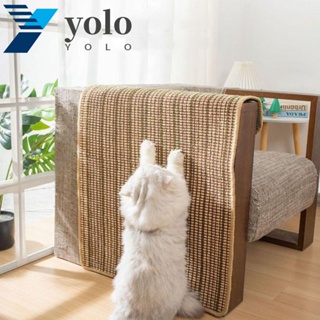 Yolo พรมปูพื้น แบบเกลียว กันลื่น ทนต่อการเสียดสี สําหรับแมว