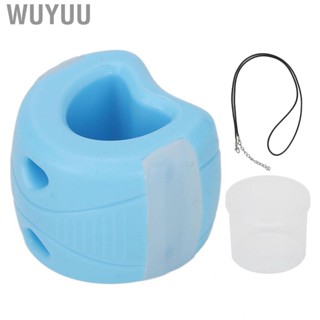 Wuyuu Jaw Exercise Ball  Silicone Sculpting Muscles Workout 55lb Masseter Trainer Tightening with Storage Box for Fitness Women