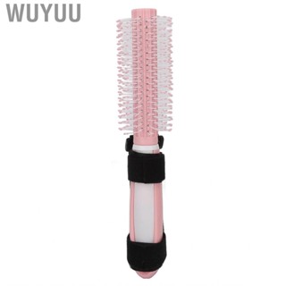 Wuyuu Tool Handicapped Auxiliary Comb Portable Plastic Handle Hair Brush for Elder People Relief  Tools