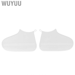 Wuyuu Rain Shoe Covers Non Slip Silicone  Protectors For Men Women Kids