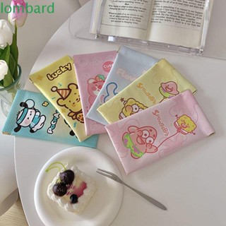 Lombard กระเป๋าเครื่องสําอาง กระเป๋าแว่นกันแดด ลายการ์ตูนหมี Pochacco สไตล์เกาหลี สําหรับนักเรียน