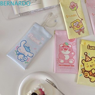 Bernardo กระเป๋าเครื่องสําอาง กระเป๋าใส่แว่นกันแดด ลายการ์ตูนหมี Cinnamoroll น่ารัก