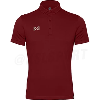Warrix เสื้อโปโลวาริกซ์ แขนสั้น ผ้าไมโครโพลีเอสเตอร์ รหัส WA-3324 น้ำเงิน/แดง/ขาว/เขียว วอริกซ์ แท้