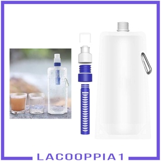 [Lacooppia1] กระเป๋าใส่ขวดน้ํา แบบพับได้ ใช้ซ้ําได้ BPA