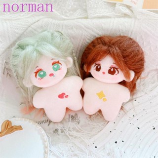 Norman ตุ๊กตาผ้าฝ้าย PP รูปดาว ไม่มีแอตทริบิวท์ ขนาด 10 ซม. ของเล่นสําหรับเด็ก