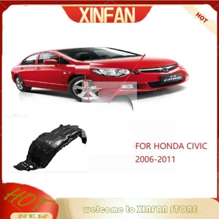 Xinfan บังโคลนหน้ารถยนต์ พลาสติก สําหรับ HONDA CIVIC SNA FD 2006~2011 ชิ้นส่วนเลขที่:L:74151-SNA-A00 R:74101-SNA-A00