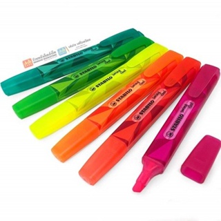 Pro ปากกาเน้นข้อความ Stabilo Swing Cool Colormatrix คละสี