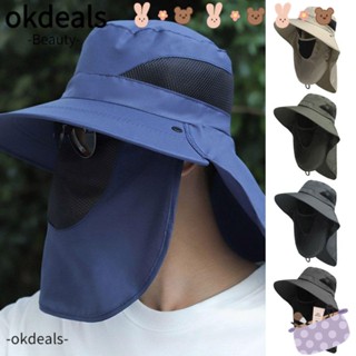 Okdeals หมวกตกปลา เดินป่า ปีนเขา สําหรับผู้หญิง ผู้ชาย