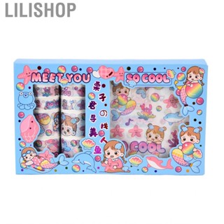 Lilishop Washi Tape Set 3 Different Sizes Hollow Paper Box Decorative DIY