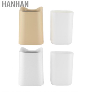 Hanhan Plastic Mini Trash Can  Independent Inner Cylinder Desktop for Home Dormitory Office