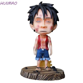 Huimao โมเดลฟิกเกอร์ PVC รูปการ์ตูนอนิเมะ Monkey D Luffy ขนาด 16 ซม. สําหรับเก็บสะสม