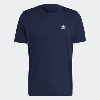 adidas ไลฟ์สไตล์ เสื้อยืด Adicolor Essentials Trefoil ผู้ชาย สีน้ำเงิน HJ7978