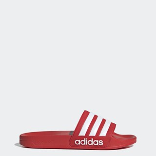 adidas ว่ายน้ำ รองเท้าแตะ Adilette Shower Unisex สีแดง GZ5923