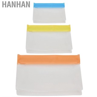 Hanhan Silicone Bags Leakproof Reusable  Vegetables Storage For Home F