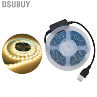 Dsubuy Closet Light Strip 5V USB Motion Activated Warm For Cabi