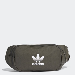 adidas ไลฟ์สไตล์ กระเป๋าคาดเอว Adicolor Branded Webbing Unisex สีเขียว HD7168