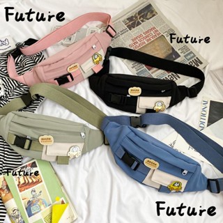 Future Fanny กระเป๋าคาดเอว ผ้าแคนวาส น่ารัก