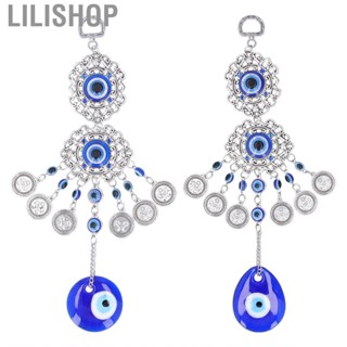 Lilishop Evil Eye Pendant Tassel Coloured Glaze Car Hanging Ornament For Room