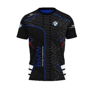 เสื้อยืด ลาย BMW Motorsport Sublimation Baju Microfiber Jersi Jersey Sublimation