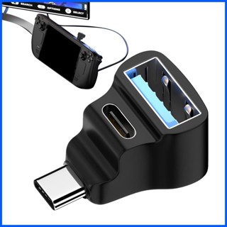 อะแดปเตอร์ชาร์จ USB OTG Type C 90 องศา อุปกรณ์เสริม สําหรับแท็บเล็ต rdath