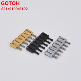 Hs-(พร้อมส่ง) อานสะพานสายกีตาร์ไฟฟ้า GOTOH S21 S199 S102 10.5 มม. 10.8 มม. 11.3 มม. สําหรับ ST TL 1 ชุด