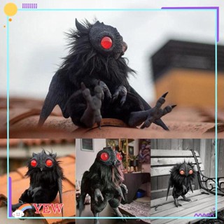 ของเล่นตุ๊กตาเรซิ่น รูปปีก Mothman เหมาะกับของขวัญวันฮาโลวีน สําหรับตกแต่งวันฮาโลวีน