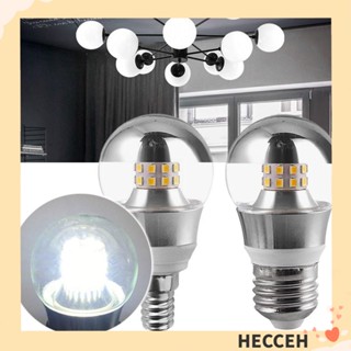 Hecceh หลอดไฟ LED 5W 7W 9W สีขาว 2023 E27 E14 สําหรับตกแต่ง