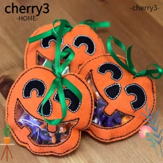 Cherry3 ถุงขนม พลาสติก ลายฟักทองผี สโนว์แมน คริสต์มาส ฮาโลวีน สําหรับเด็ก