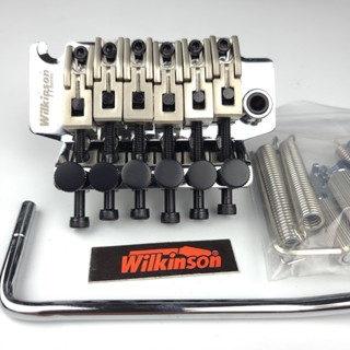 Hs-(พร้อมส่ง)wilkinson สะพานสายกีตาร์ไฟฟ้า 6 สาย 42 มม. R2 Nut Chrome Silver WODL1