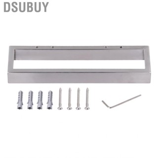 Dsubuy Bathroom Towel Closet Stainless Steel Shelves Wall Mounted Rack