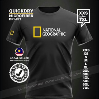 เสื้อยืด ลายกราฟิก ธรณีวิทยาศาสตร์ ภูมิศาสตร์ ซ็อกเก็ต DISCOVERY NAT GEO WILD HISTORY ANIMAL PLANET MICROFIBER QUICKDRY EDITION