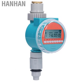 Hanhan G1‑1/4 LCD Water Timer Automatic Spraying Watering Sprinkler With Solar F