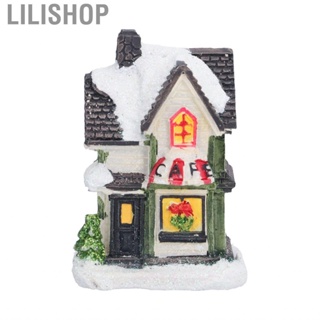 Lilishop Christmas Village House  Resin Light W/  Operated HG