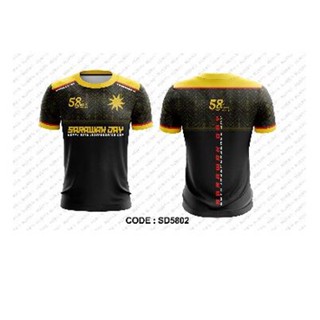 เสื้อยืด ลาย Sarawak Borneo Sublimation สําหรับผู้ชาย