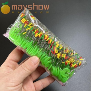 Mayshow จุกยางลอยน้ํา ทนทาน 100 กลุ่ม อุปกรณ์เสริม สําหรับตกปลา 600 ชิ้น