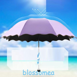 Blossomea ร่มกันฝน กันลม ลายดอกไม้ สําหรับผู้หญิง