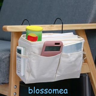 Blossomea กระเป๋าแขวนข้างเตียงนอน หลายช่อง จุของได้เยอะ