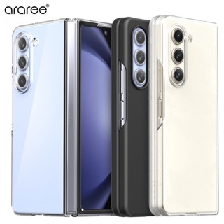 ARAREE Korea Galaxy Z Fold 5 Fold5 Case Nukin Clear Slim Samsung Flip Cover